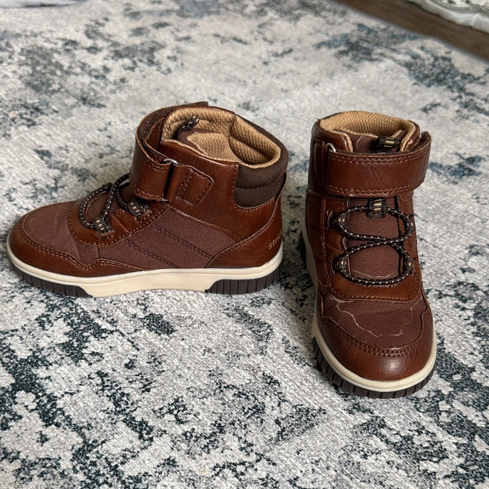 Stride Rite Brown Kids Boots